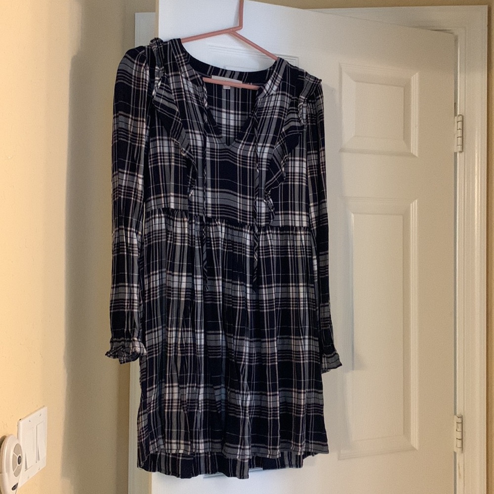 LOFT plaid dress - Picture 2 of 2